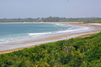 Vue de la plage